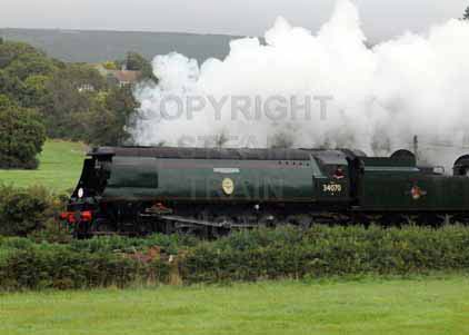 Purchase photo of 34070 MANSTON at Swanage Railway